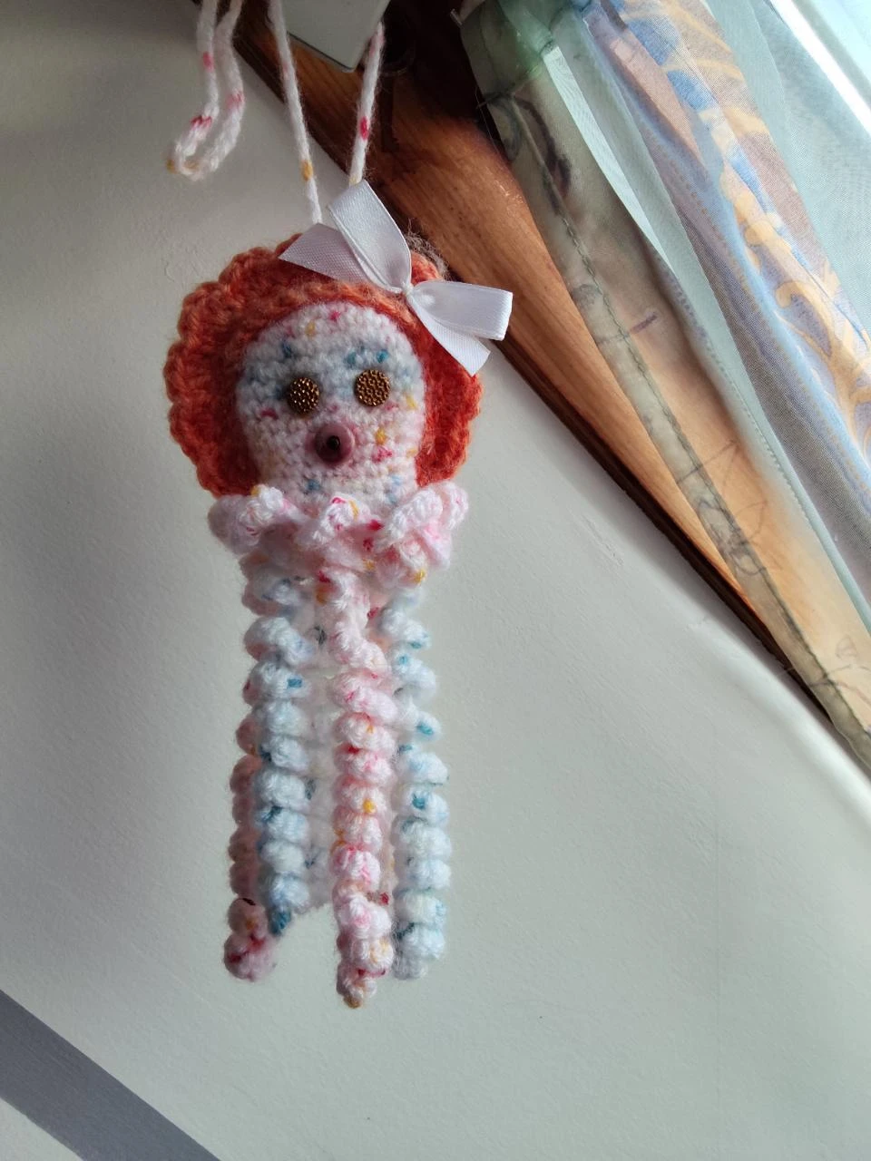 Pieuvre faite au crochet